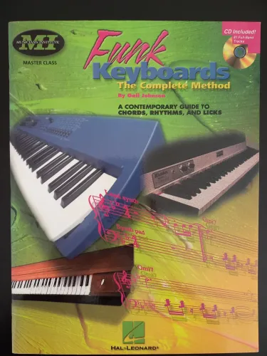 Livro Funk Keyboards - The Complete Method - Método de Teclado