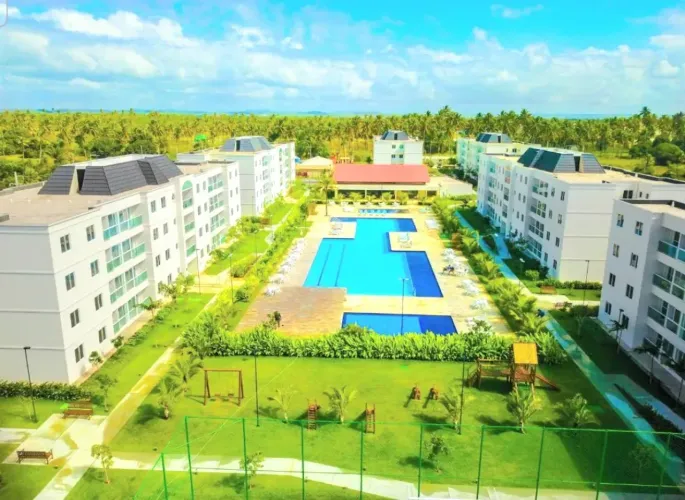 Aluguel Belíssimo Apt Mobiliado 65m² 3 Qts Lazer Completo em Muro Alto/Porto de Galinhas