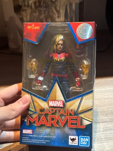 Capitã marvel sh figuarts bandai filme 