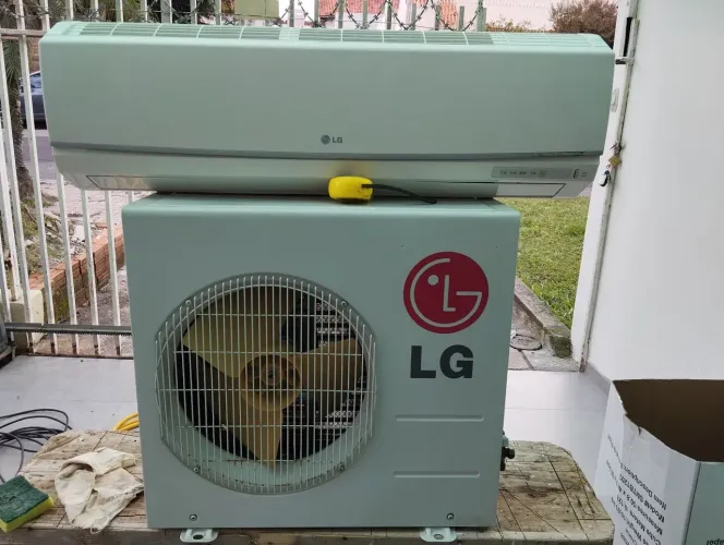 Ar condicionado LG quente e frio 9000 BTUs