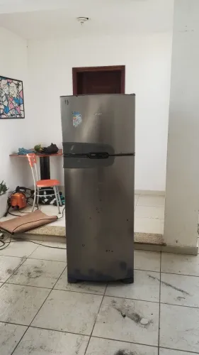 GELADEIRA FROSS FREE DUPLEX AÇO INOX CÔNSUL