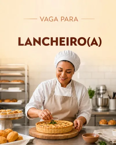 Vaga para lancheiro (a)