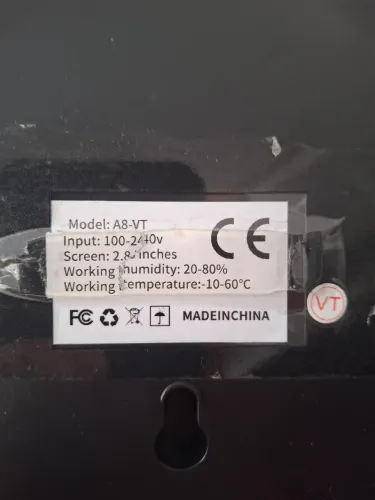Ponto eletrônico com reconhecimento da digital