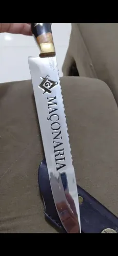 FACA ARTESANAL MAÇONARIA