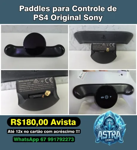 Paddles para Controle de PS4 Original Sony !!!