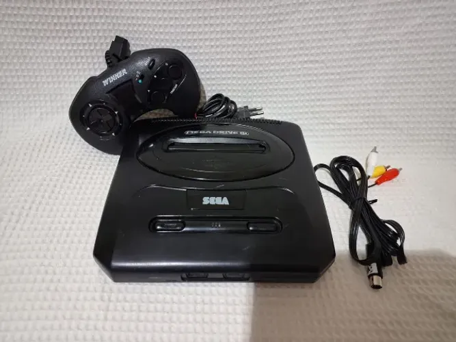 mega drive 3 mais cartucho multi jogos