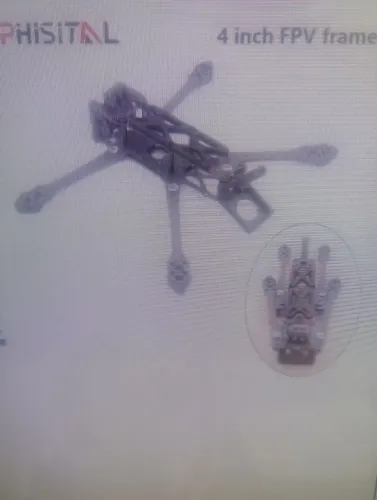 Frame drone 4 polegadas 