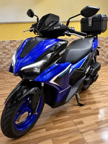 Scooter Yamaha Aerox 160cc Azul Zerada C/Baú.