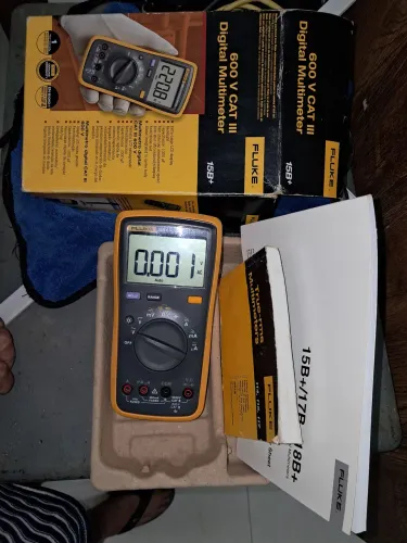 Multímetro digital fluke 15B+ usado em ótimo estado