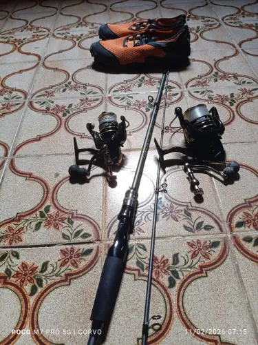 Equipamento de pesca 