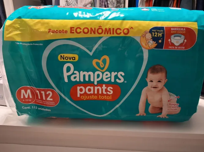 Fralda Pampers M