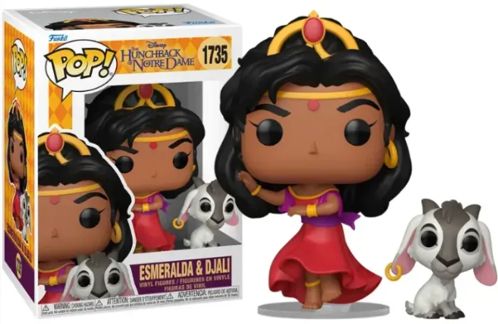 Funko Pop - Esmeralda e Djali - O Corcunda De Notre Dame (1735)