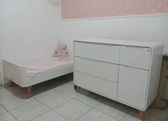 Cômoda Berço 3 em 1 - Mini Berço, Berço e Cama Infantil