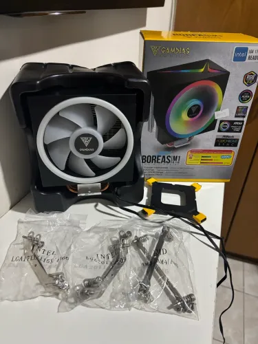 Air Cooler Gamdias Boreas M1-610 RGB - Completo | Intel e AMD