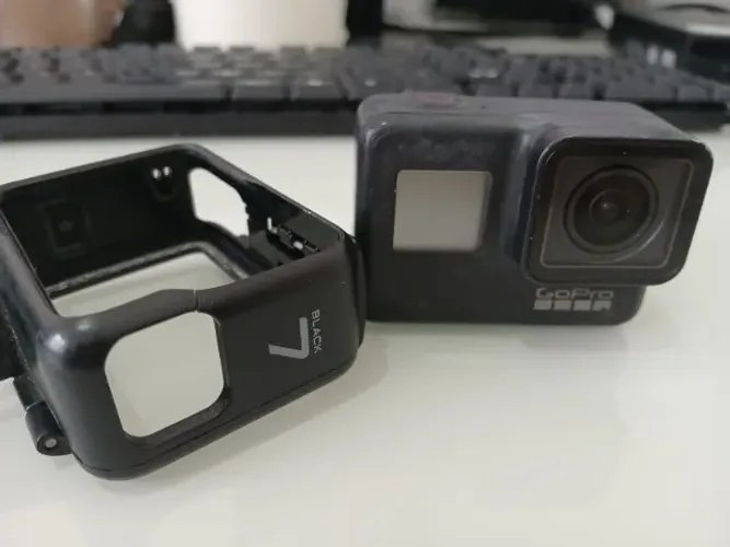 Câmera Go pro hero Black com caser (aceito cartão com acrescimo da operadora)