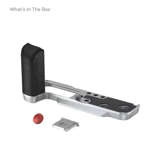 Smallrig thumb grip com tampa de sapata e botão do obturador para Fujifilm X100V X100VI