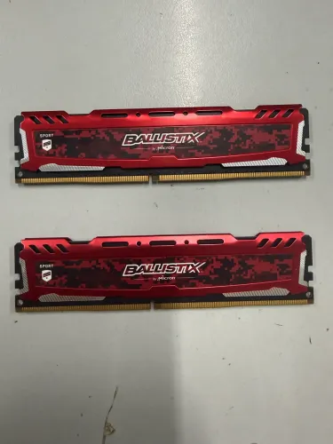 Memória Ballistx 2x8gb 2666 MHz