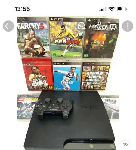 PS3 a venda