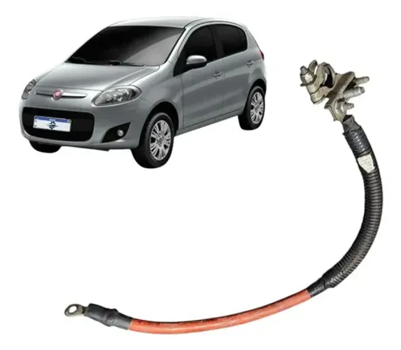 Cabo Positivo Bateria Fiat Palio Attractive 2013 Uzad0