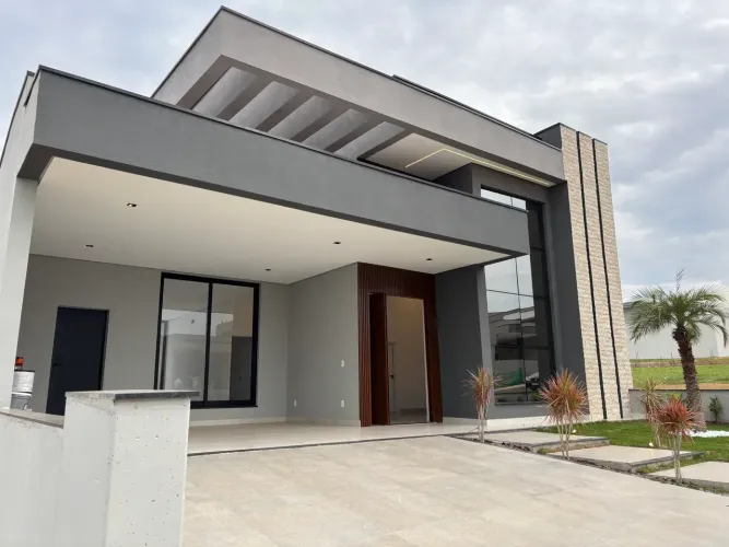 Indaiatuba, esta casa térrea no Condomínio Maria Cândida oferece um projeto moderno, funci