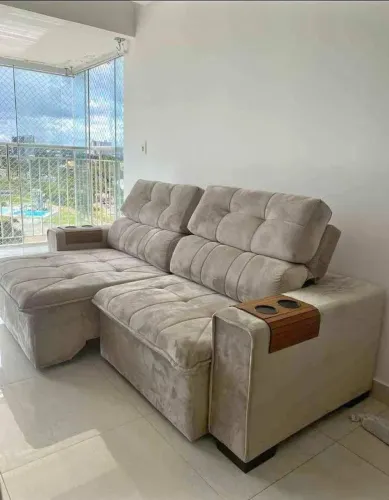 Sofa retrátil reclinável  ideal flex cancun 