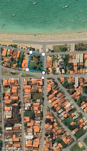 Terreno à Beira-Mar de São José da Coroa Grande com 2.740m² em excelente local.