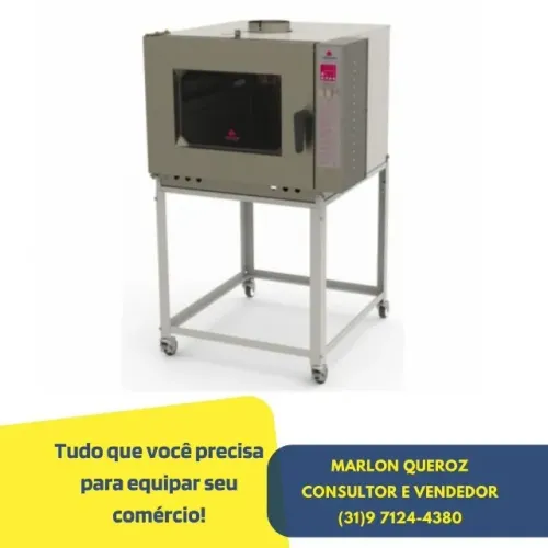 Forno 5 Esteiras a Gás Progas Bivolt