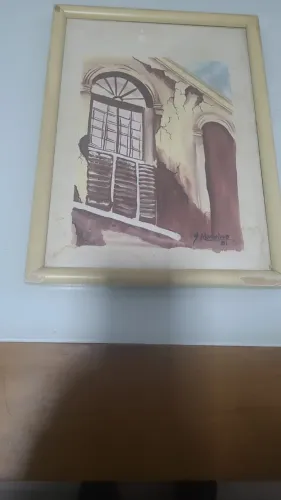 Mini quadro vintage Q Marcelino