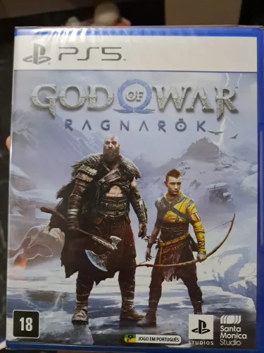 God of War Ragnarök Ps5 mídia física novo/lacrado