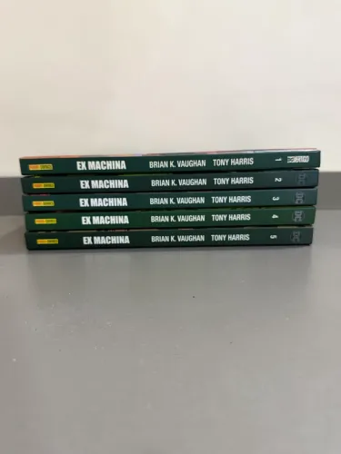 EX MACHINA COMPLETO EM 5 VOLUMES