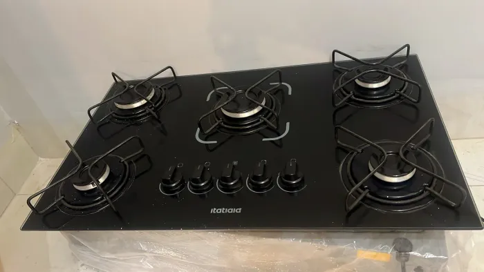 Fogão cooktop 5 bocas