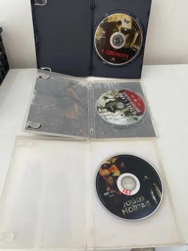 LOTE : DVD originais terror 