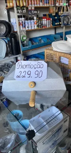 churrasqueira de alumínio batido