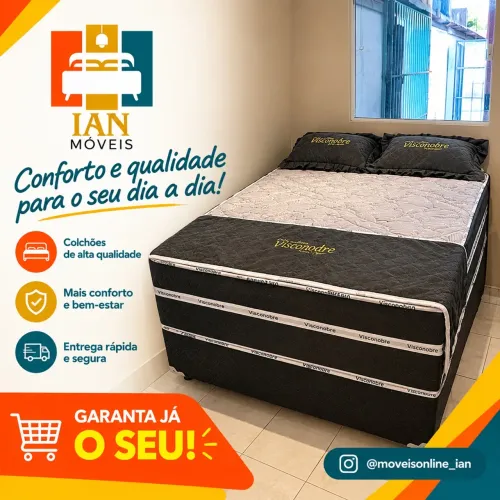 Conjunto Casal Box Premium VISCOCHARME