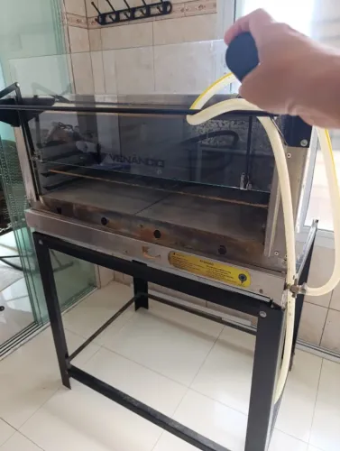 FORNO A GÀS INOX 