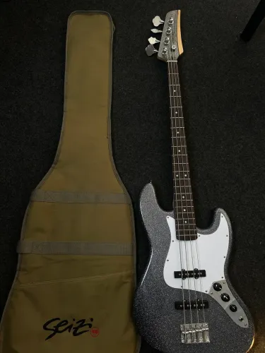 Contrabaixo Seizi Jazz Bass 4 Cordas + Bag Original - Excelente Estado