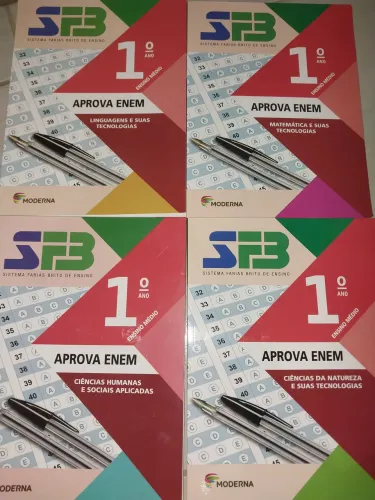 Livros- Farias Brito 1° ano do ensino médio