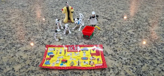 Lote 101 Dálmatas + Bula Original - Nestlé Surpresa Bola Mágica (Anos 90)
