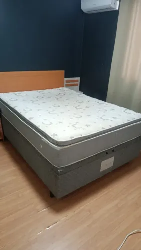 CAMA DE CASAL COM BAÚ CASAL + COLCHÃO ? ÓTIMO ESTADO