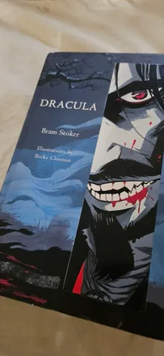 Dracula Bram Stoker livro ilustrado (inglês)