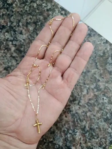 Cordão de ouro 18k 750 60 cm