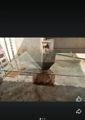 Vendo mesa de vidro
