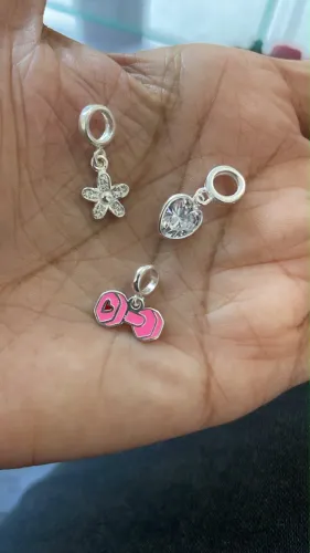 Berloques charms Pandora prata 925