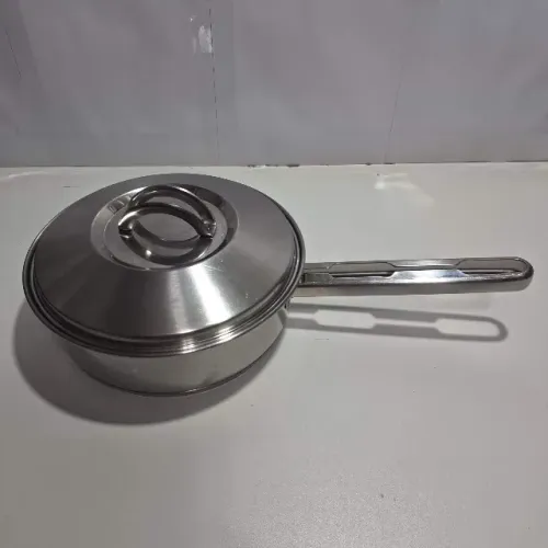 Tramontina Solar 20cm 2,1l Aço inox Fundo Triplo indução Panela rasa ou Frigideira Funda