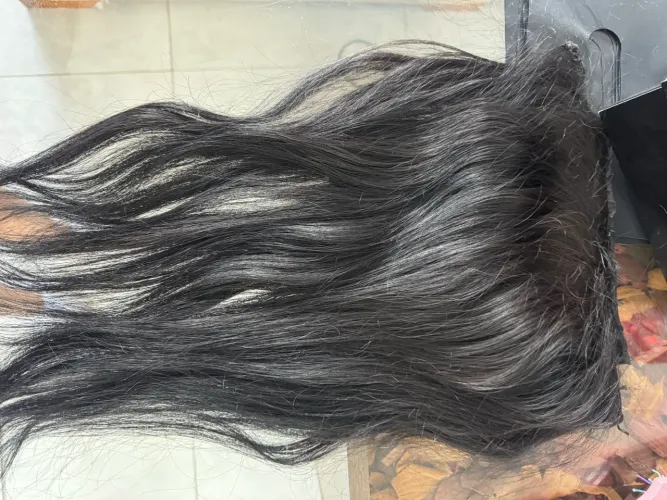 Cabelo brasileiro 190 grama 45cm