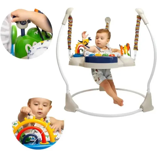 Brinquedo Infantil Jumper 360° Musical Clingo