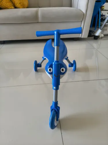 Triciclo infantil Clingo dobrável - Bike de equilíbrio 3 rodas