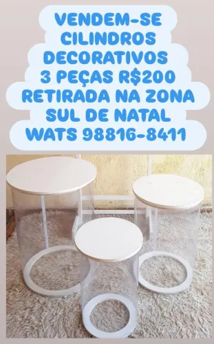 VENDEM-SE CILINDROS DECORATIVOS