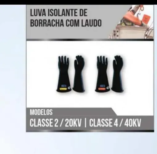 Luvas de alta Tensão