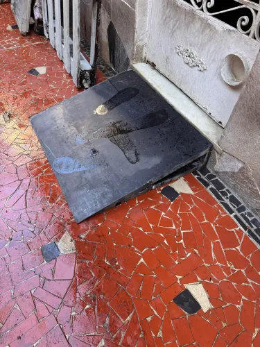 Rampa para degrau de 15 cm